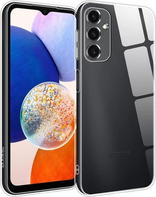 Funda Transparente Antigolpes con Acrílico Duro (Parte Trasera) para Samsung Galaxy A14 5G Foto 1 de 2