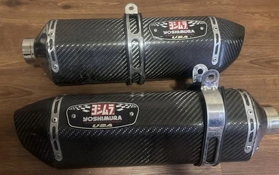 Suzuki TLR Dual Yoshimura escape slip on set Foto 1 de 2