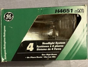 General Electric (GE) H4651 High Beam Halogen Headlamp Headlight 12V 50W 2 Prong - Picture 1 of 5