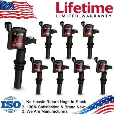 8Pack Ignition Coils Bobina DG511 For Ford F150 F250 5.4L 04-2007 2008 2009 2010 - Image 1 of 4