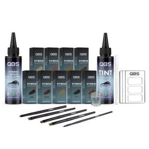 QBS Hybrid Brow Stain Kit | Eyebrow Tinting Kit 9 Shades for Professionals - Picture 1 of 3