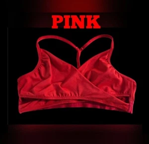 Pink Gym To Swim Bodywrap Sport-BH rot Large neu ohne Etikett - Bild 1 von 10