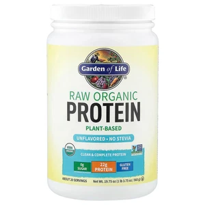 Garden of Life, proteína orgánica RAW, 1 lb 3,75 oz (560 g), caducidad: 01/2027 - Imagen 1 de 2