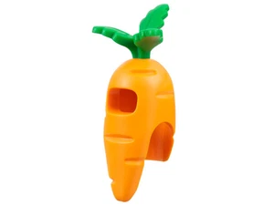 LEGO® Parte 100903pb01 - Minifigura, Cubierta de Cabeza de Tocado, Disfraz Zanahoria - Imagen 1 de 1