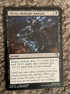 Olivia's Midnight Ambush Innistrad: Midnight Hunt MTG #118 Common - Picture 1 of 2