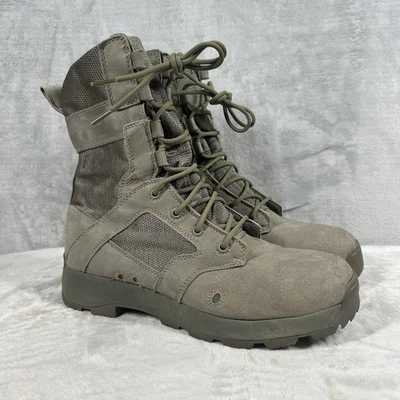Botas de combate tácticas militares New Balance OTB verdes/grises - 457MSA - Talla: 8,5 Foto 1 de 4