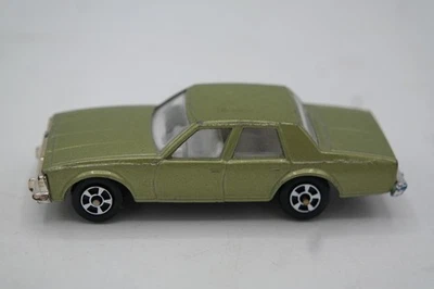 Vintage PLAYART 1980 Chevy Caprice Near Mint Pea Green Nice Diecast Unmarked Cop - Image 1 of 4