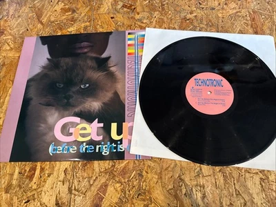 Technotronic Get Up! (Before The Night Is Over) Vinyl Single 12inch BCM - Bild 1 von 2