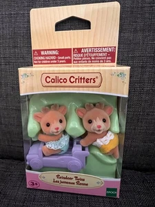 New Calico Critters Reindeer Twins - Picture 1 of 4