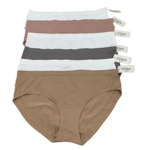 Soma Ropa Interior Hipster Sin Costuras Panty Bragas Conjunto de 6 Mujeres Talla XXL NUEVO - Imagen 1 de 11