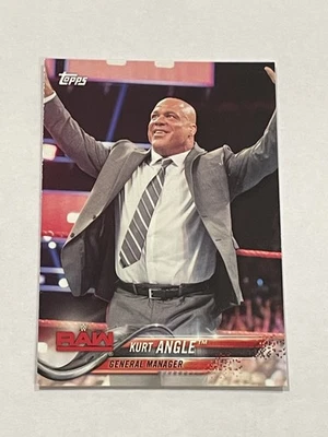 2018 Topps WWE Wrestling #49 - Kurt Angle Foto 1 de 2