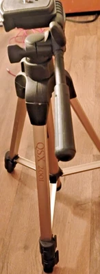 Quantaray QSX-200I Tripod by Sunpak • 50" Adjustable • Flip Locks • Camera Mount - Image 1 of 4