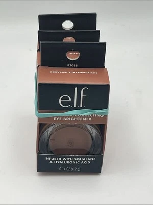 3x E.L.F. PUTTY COLOR CORRECTING EYE BRIGHTNER .14 OZ DEEP RICH COLOR 82088 NEW - Image 1 of 3