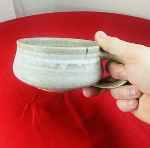 Vtg Large Eric O'Leary Tariki Studio Art Pottery MCM Mug Bowl Stoneware Cup - Picture 1 of 6
