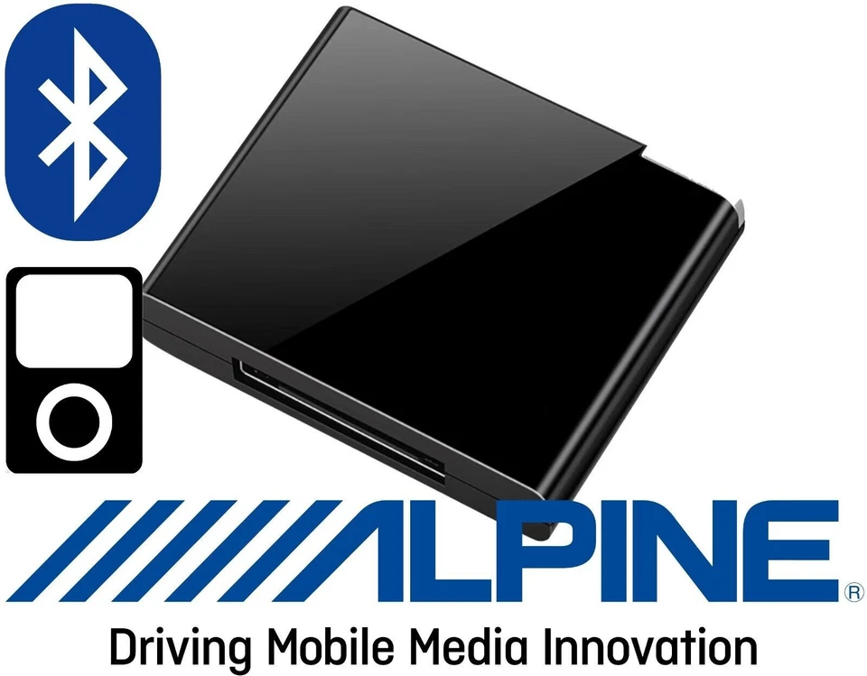 Adattatore Bluetooth per iPod iPhone iPad a ALPINE KCE-433iv KCE-422i - Immagine 1 di 1