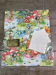 Current Gift Wrap And Gift Cards Fairies Paper Pixie Play - Picture 1 of 3