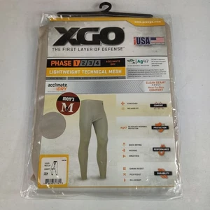 XGO medium Phase 1 Long John Pant acclimate dry Desert Sand MILITARY Wicking - Picture 1 of 2