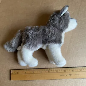 Douglas Ashes Wolf Plush Toy 7.5" Stuffed Animal Soft Child Gray Grey Timber - Picture 1 of 5