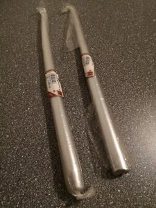 SPITZKERZEN 400/25 mm SILBER 2 Stück neu verpackt - Bild 1 von 2