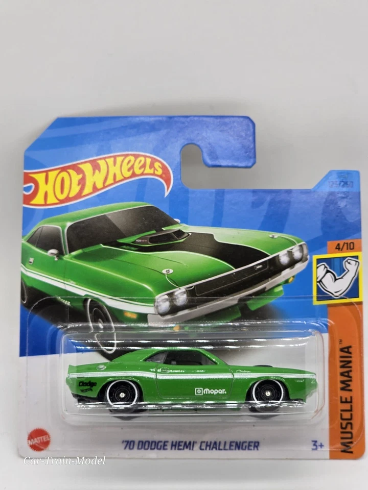 '70 Dodge Hemi Challenger - Muscle Mania 4/10 HOT WHEELS 1:64 1/64 - Immagine 1 di 1