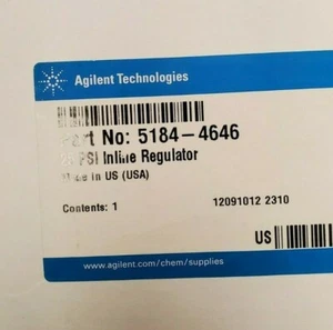 Agilent 5184-4646 25 psi Inline-Regler (Max Inlet 500 psig) - Bild 1 von 4