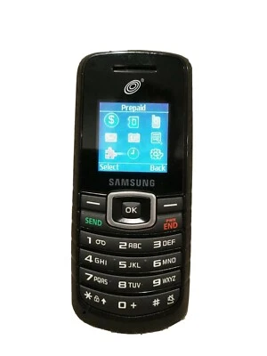 Samsung SGH T105G - Black TracFone Cellular cell Phone Works - Image 1 of 4