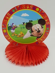 Disney Mickey Mouse Club House Honeycomb Table Centre Piece Party Decoration - Picture 1 of 1