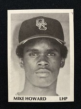 1975 TCMA Quad City Angels Team Set MIKE HOWARD Minor League Card