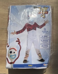 Disney Pixar Toy Story 4 Forky Kinderkostüm weiß GR. XL 3T-4T NEU - Bild 1 von 6