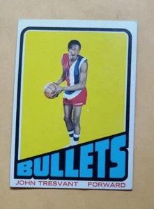 Tarjeta de baloncesto 1972 73 Topps #87 John Tresvant Bullets artículo 3 excelente - Imagen 1 de 3