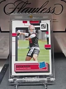 2022 Panini Donruss Brock Purdy Rated Rookie #374 - Picture 1 of 2