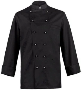 Kochjacke HIZA Hot cuisine Schwarz Neu 50 HIZA Fashion-Chefjacke - Bild 1 von 8