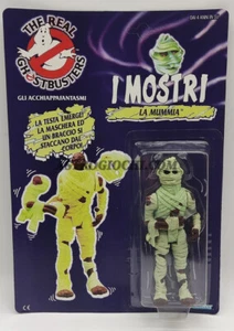 THE REAL GHOSTBUSTERS MOSTRI MONSTERS MUMMIA KENNER MOC CASE FRESH UNPUNCHED - Foto 1 di 4
