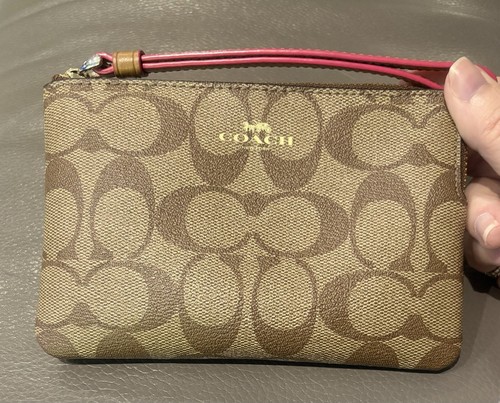 BORSA FRIZIONE BORSA COACH NEW YORK DESIGNER SIGNATURE LOGO ORDINATA OTTIME CONDIZIONI!