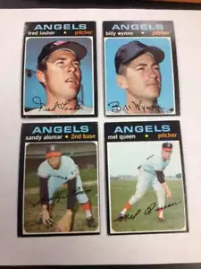 1971 Topps California Angels Team Set ExMt/NrMt 33 Cards - Picture 1 of 1