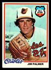 1978 Topps Jim Palmer #160 Baltimore Orioles