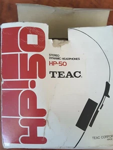 Stereo Dynamic Headphones Hp-50 Teac - Picture 1 of 4