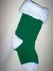 Handarbeit/gehäkelter Weihnachtsstrumpf - Bild 1 von 2