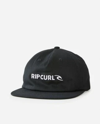 Gorra Rip Curl Flexfit ajustable para hombre ~ Icono de la marca Flexfit negro - Imagen 1 de 3