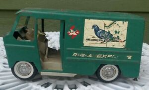 VINTAGE 1950 Metal Buddy L Rea Express Toy Box Truck
