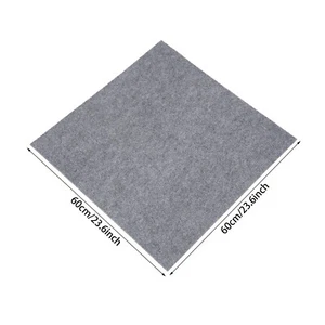 Riduzione Rumore 20 Pezzi Tappeto Quadrato Peeling E Stick Pavimento Tappeto Autoadesivo - Foto 1 di 14