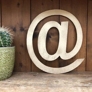 Personalised Gifts , Presents For Him Or Her , Letters A-Z , industrial 12" @ - Picture 1 of 5