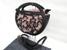 Tous 2Way Round Fluffy Detachable Shoulder Bag Crossbody Handbag 22Cm