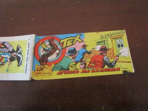 TEX STRISCIA SERIE OSAGES 17 ATTACCO ALL'EXAMINER ARALDO 1964 !!! - Imagen 1 de 4