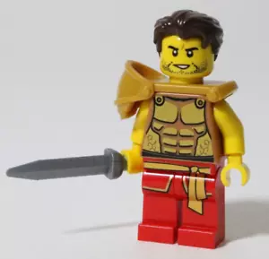 All Parts LEGO - Gladiator Maximus Minifigure MOC Roman Commander Colosseum NEW - Picture 1 of 5