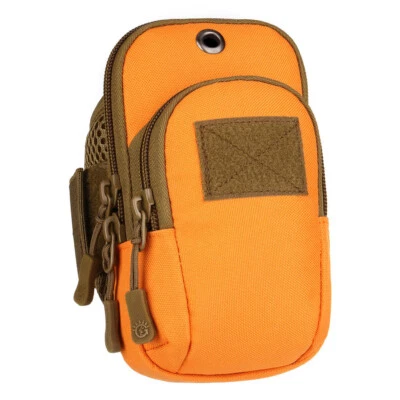 Bolsa de Almacenamiento Teléfono Exterior Impermeable Ajustable Ciclismo Correr Brazalete Estuche Bolsa Foto 1 de 4