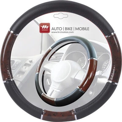 Lenkradbezug Lenkradhülle Auto KFZ Wurzholzdesign HR-IMOTION 108 102 01 RICHTER - Bild 1 von 4