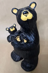 Figura Jeff Fleming Bearfoots Oso Negro "Sher Bear", 6.75" de alto, 598/2243 - Imagen 1 de 8