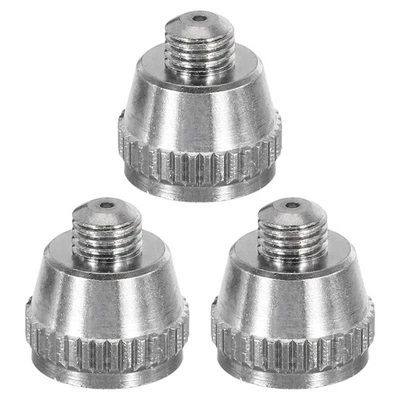 3Pcs 0.2mm Air Brush Nozzle Caps Only Brass Nozzle Caps Holder Replacement - image 1 of 4