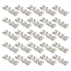  40 Stck. 2026 Glitzer Nagel Charms - Funkelnde Strasssteine Zahl Schmuck - Flatback - Bild 1 von 17